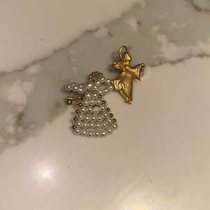 2 ángel pins